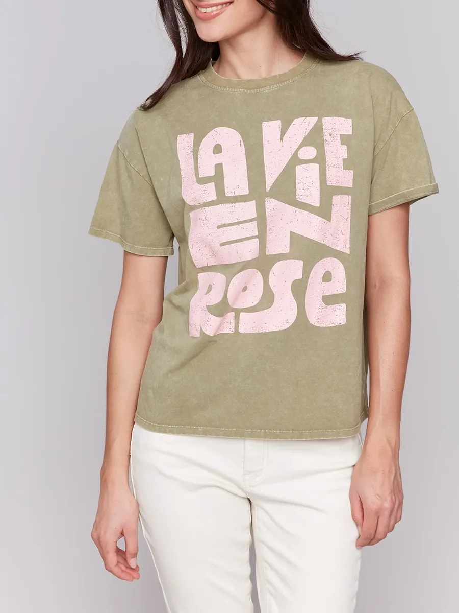 Versatile Short Loose Women's Short Sleeves