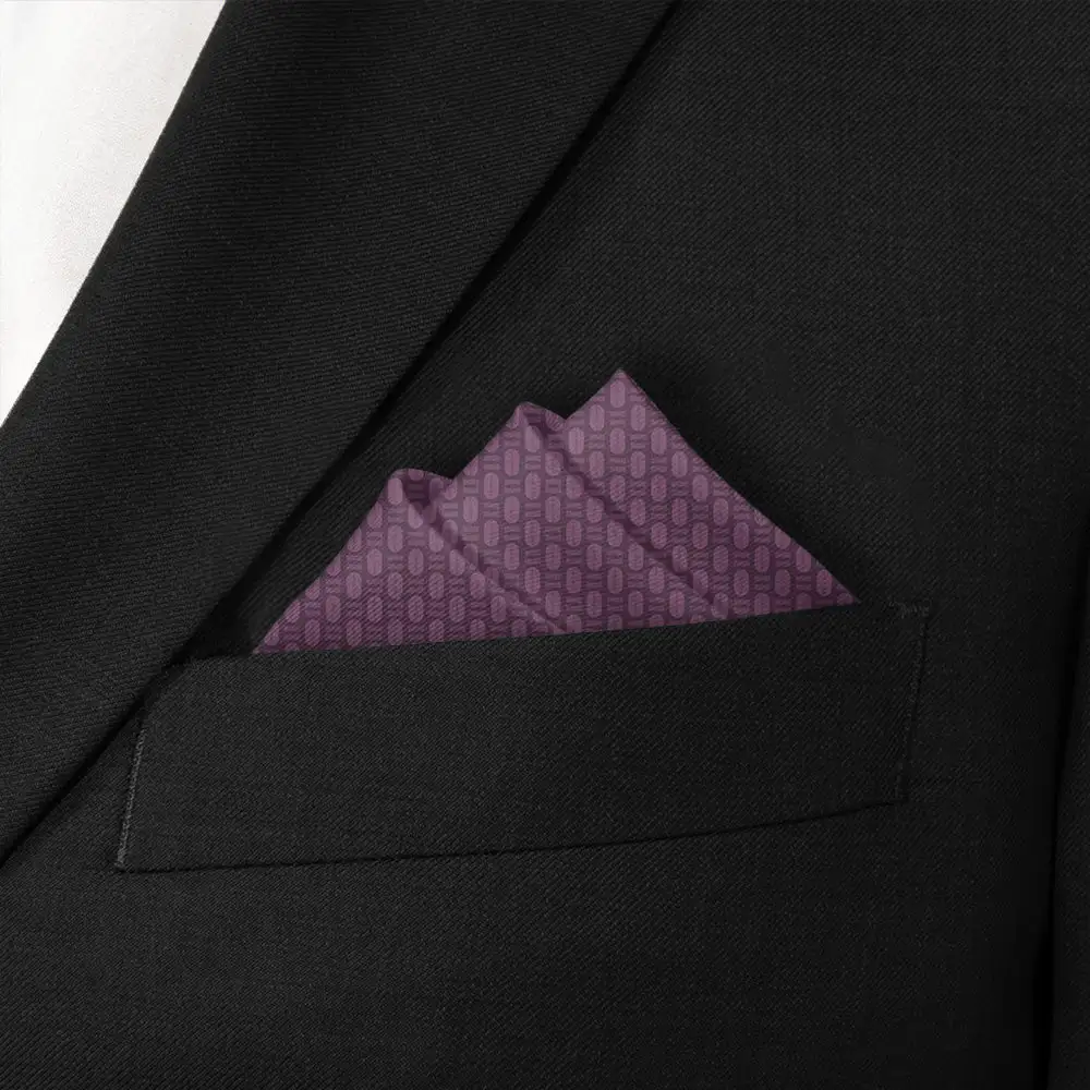 Versatile Crisp Textured Pocket Square