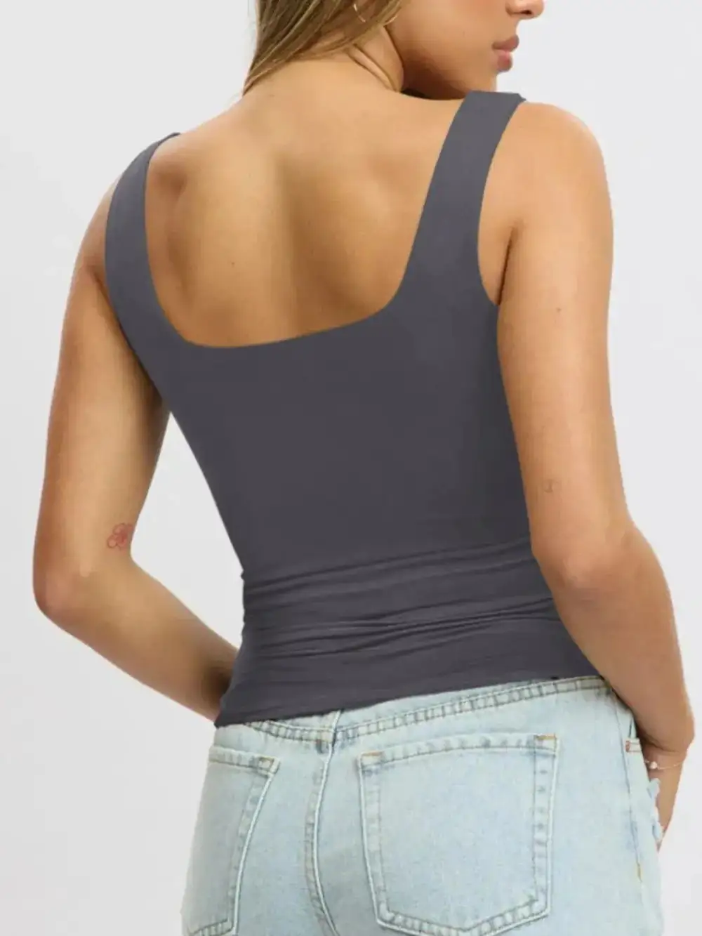S Square Neck Wide