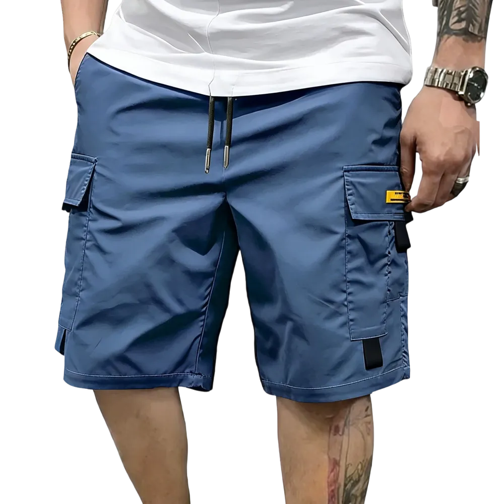 Men'S Multi-Pocket Cargo Shorts