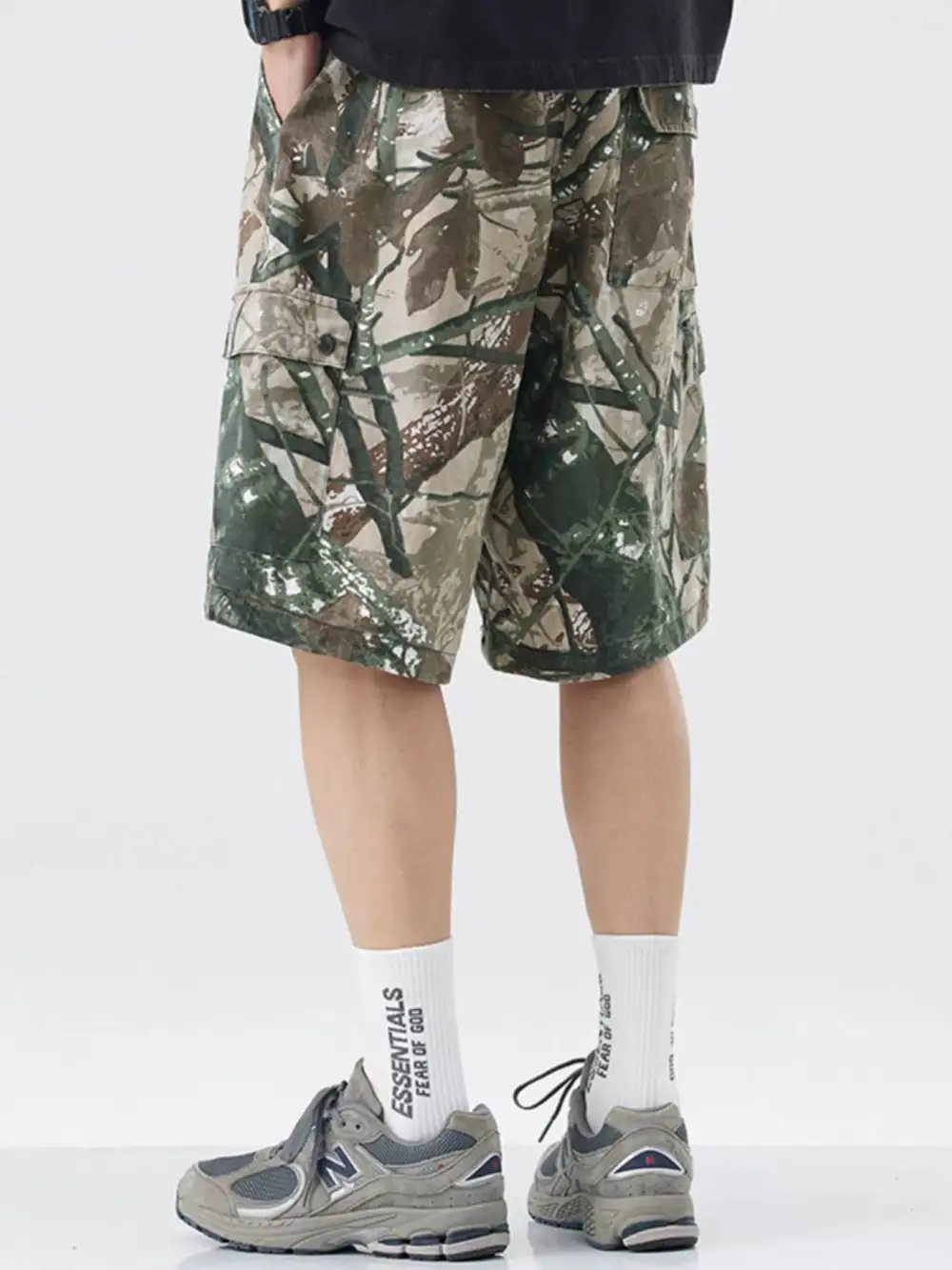 Men's Knee Length Cargo Shorts for Summer Wear for Daily Wear