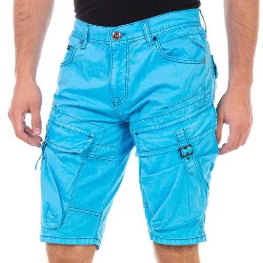 Utility Cargo Pocket Denim Shorts
