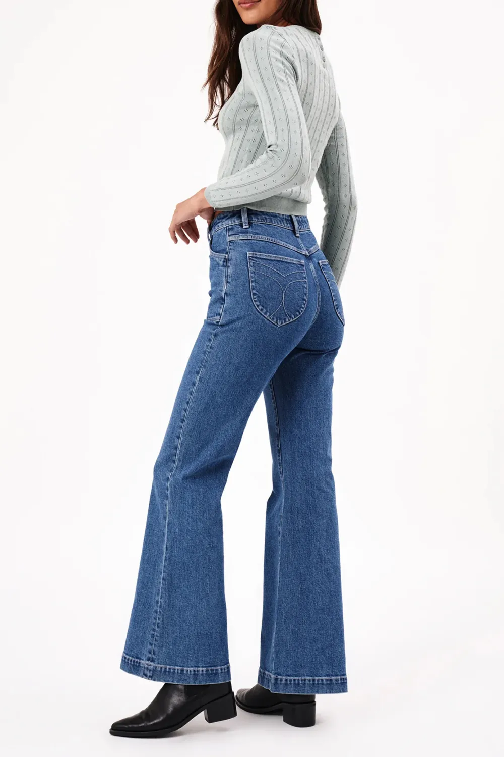 Slim Casual High Waist Jeans