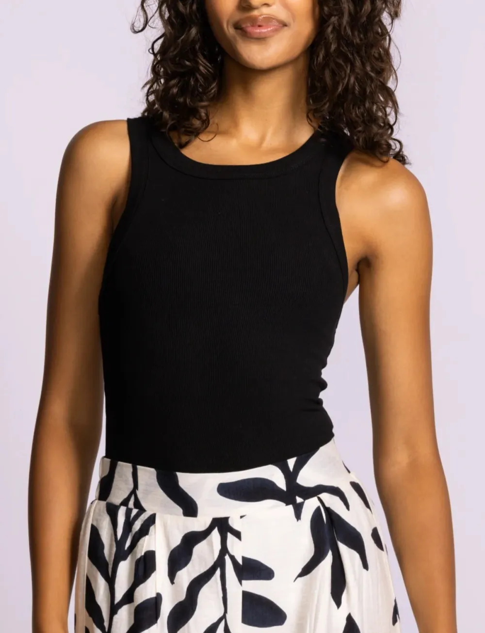 Casual Ribbed Everyday Tank