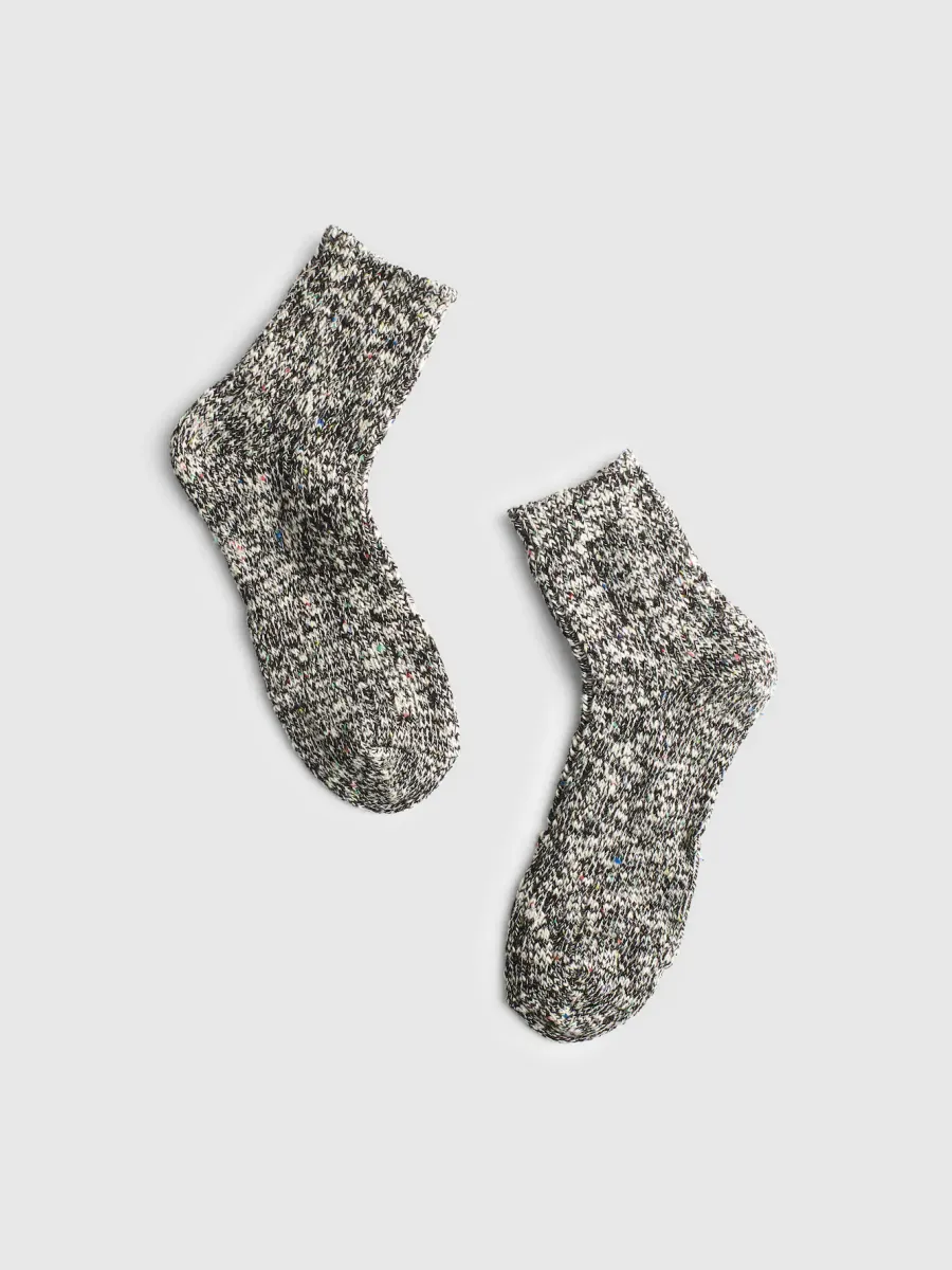Textured Speckle Socks