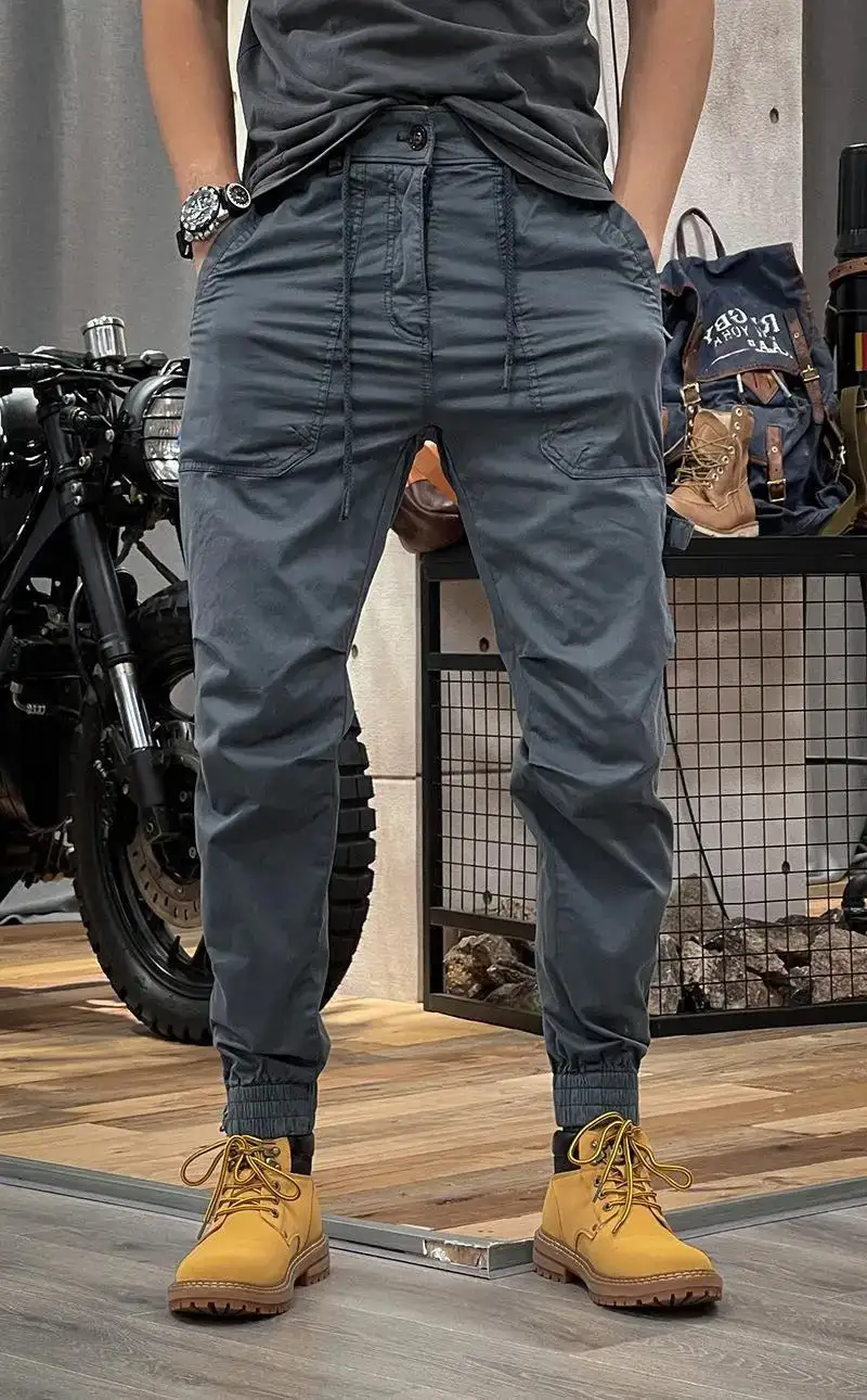 Men's Stretch Cargo Pants with Pockets