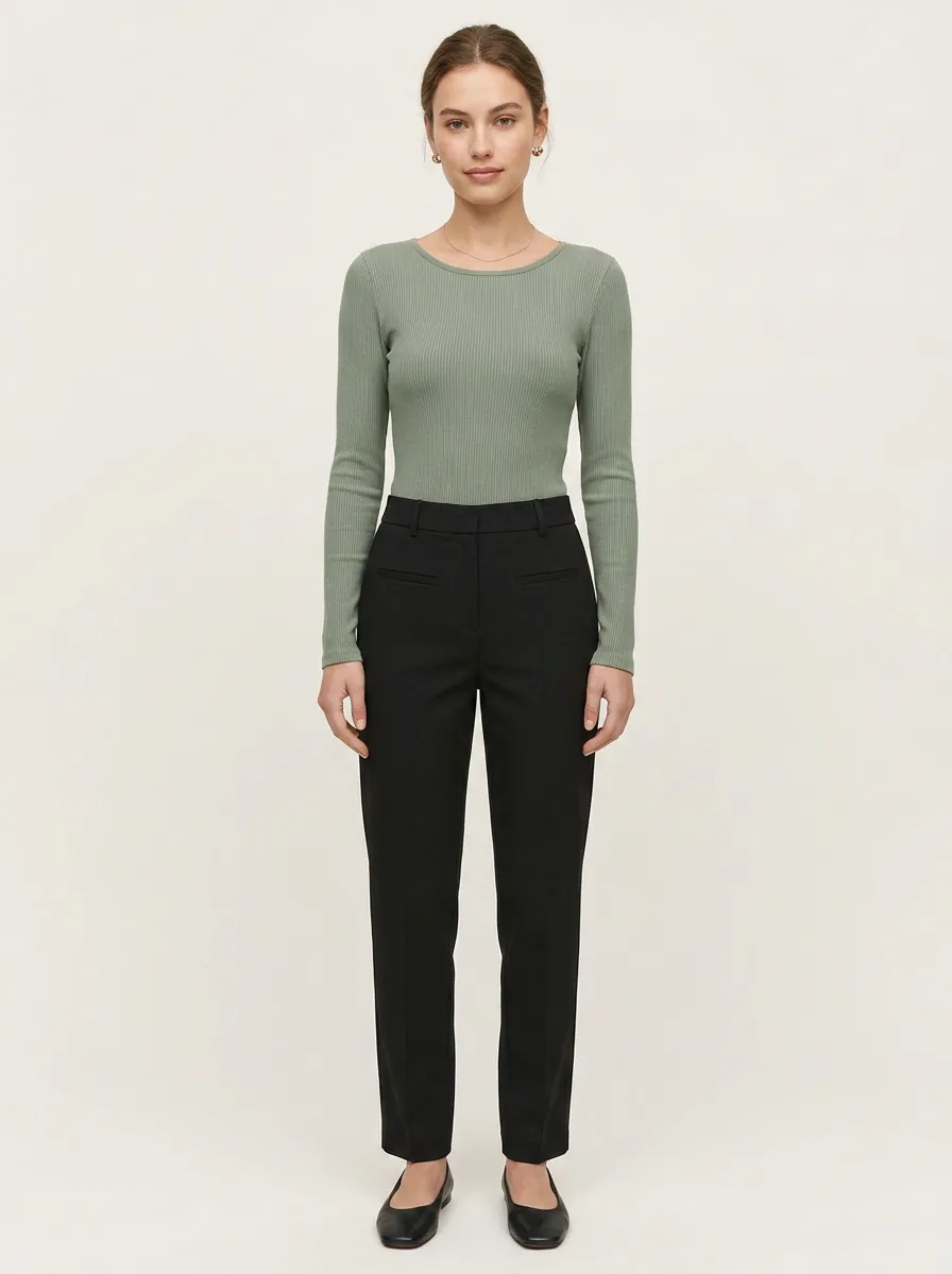 Women's Close Fit Ribbed Backless Camisole Top
