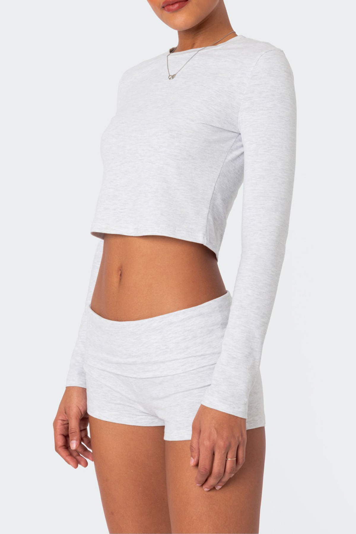 Short Long Sleeve Top