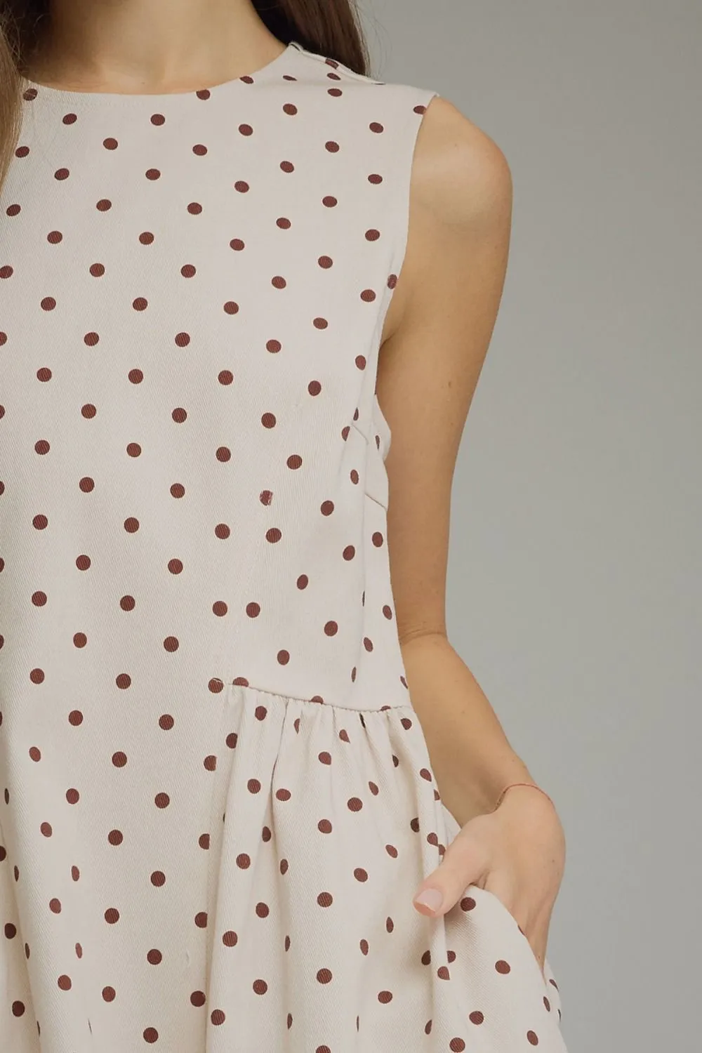 Polka Dot Midi Dress
