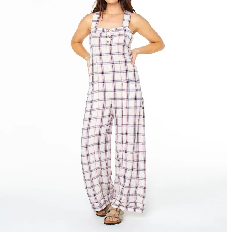 Textured Wide Leg Casual Romper