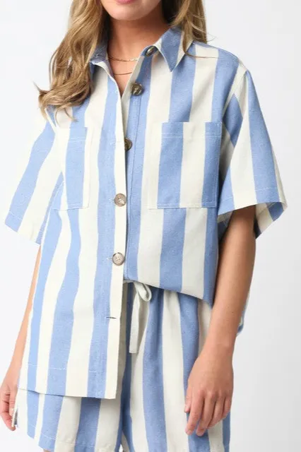 Signature Stripe Relaxed Set