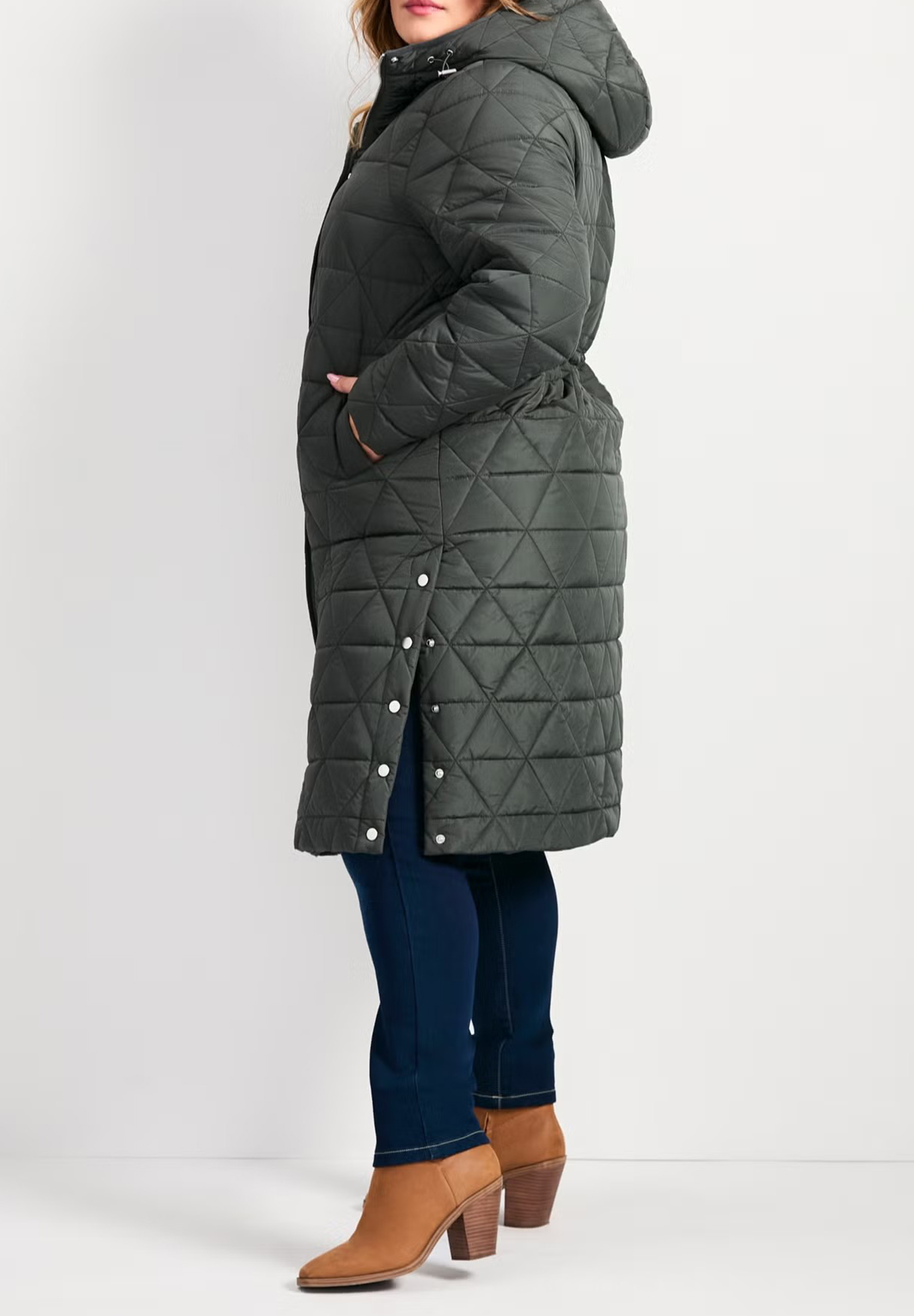 Side Slit Down Jacket
