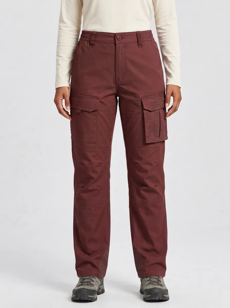 Unisex Technical Field Topographic Map Tactical Work Pants