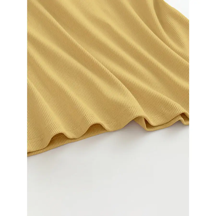 Grecian Neck Tank With Chest Pads