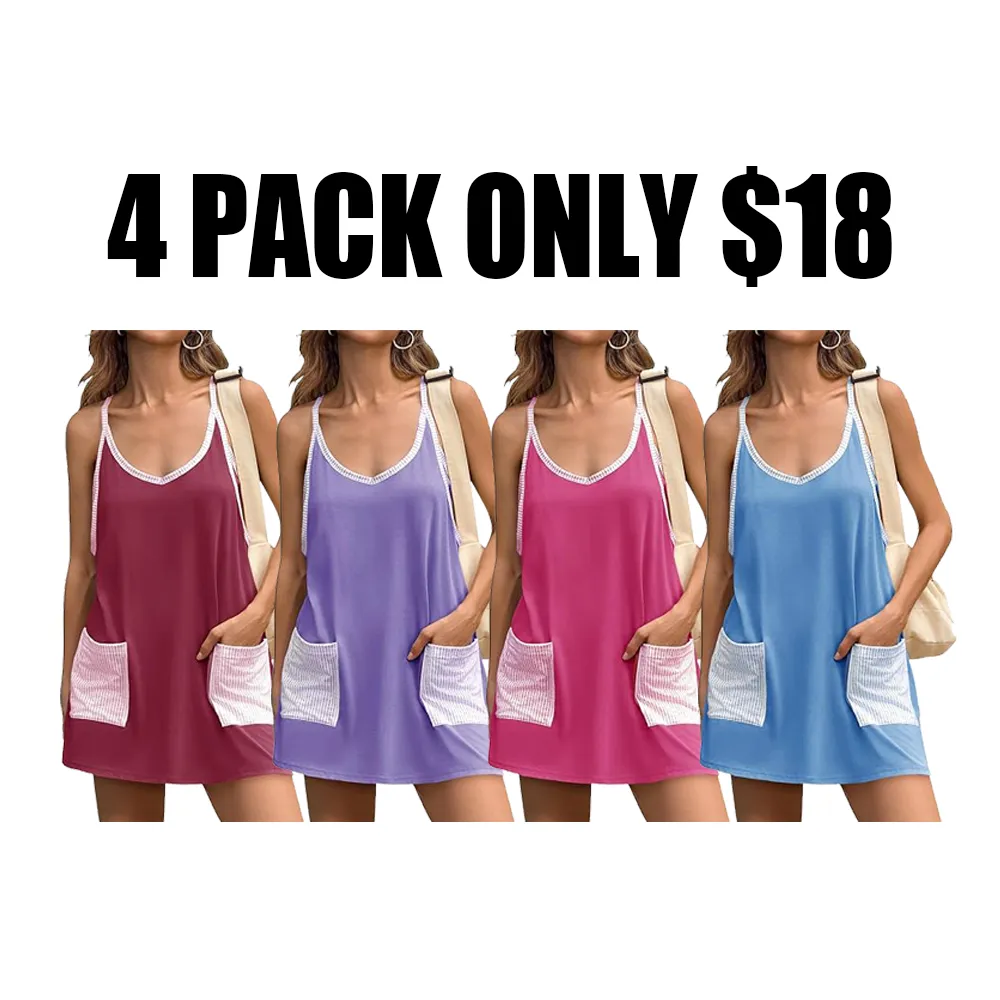 Women's Summer Mini Dress-🔥8-Pack - Only $24