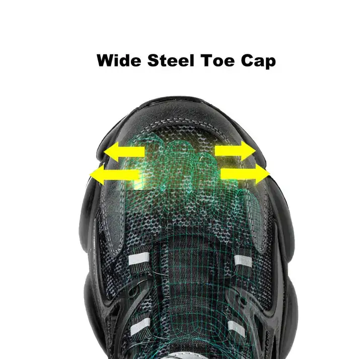 Women's Mesh Panel Work Sneakers