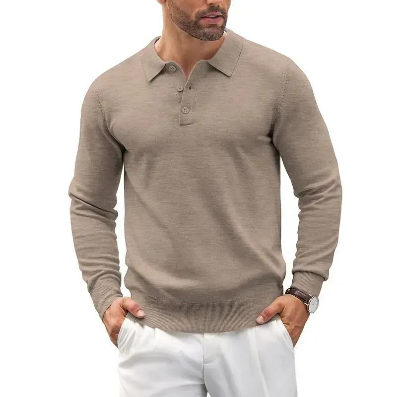 💥DON'T MISS OUT!⏰Men‘s Stretch Cotton Polo Slim-Fit Classic Knit Shirt🛒Final Day Clearance!🔥