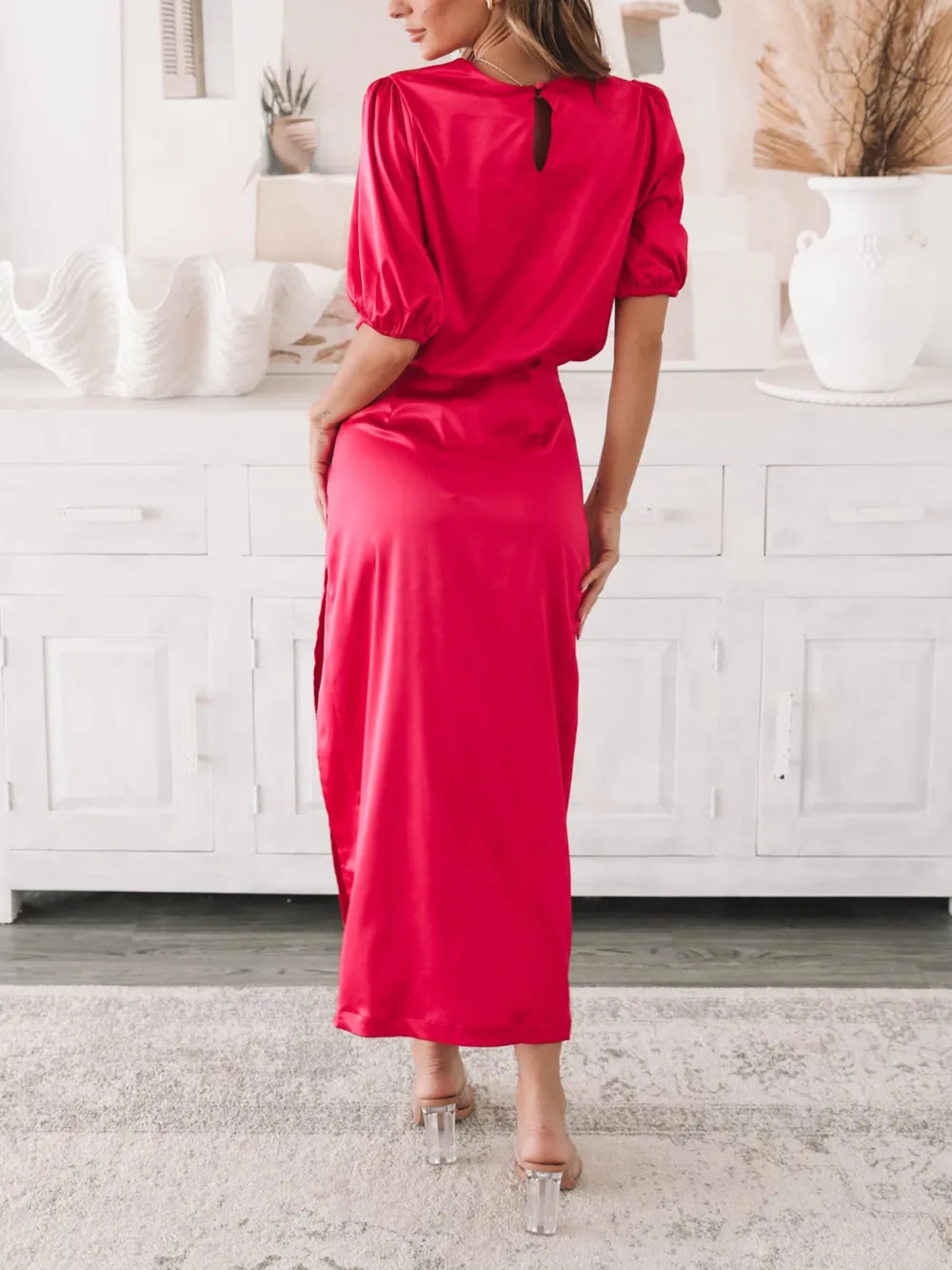 Short Sleeve Puff Top & Skirts Sets
