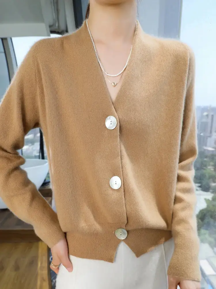 Pure Sophistication: Cashmere Essential Cardigan