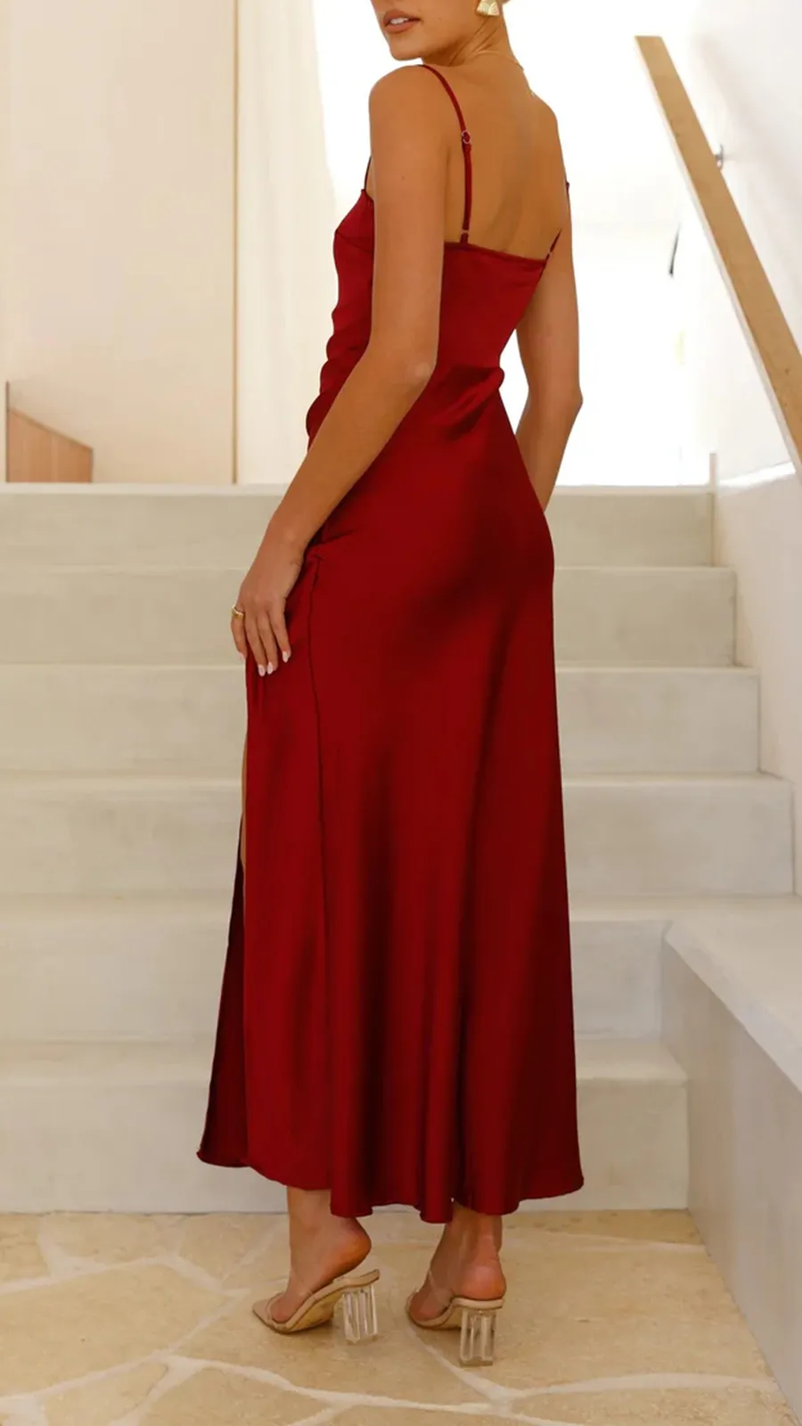Square Neckline Dress