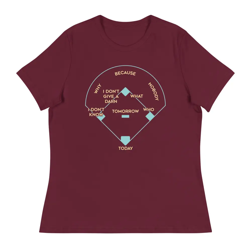 Baseball Positions Women's Signature Tee