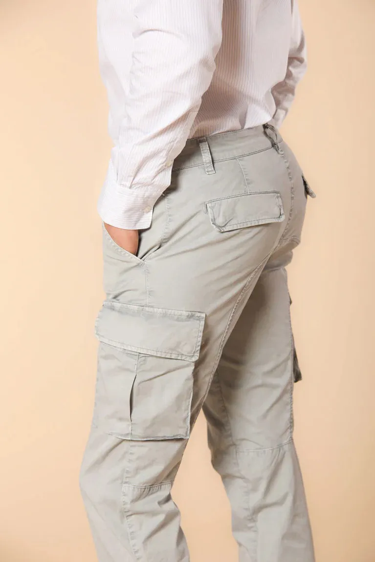 Men's Sugar Paper Blue Cotton Twill Slim Fit Sky Blue Overalls