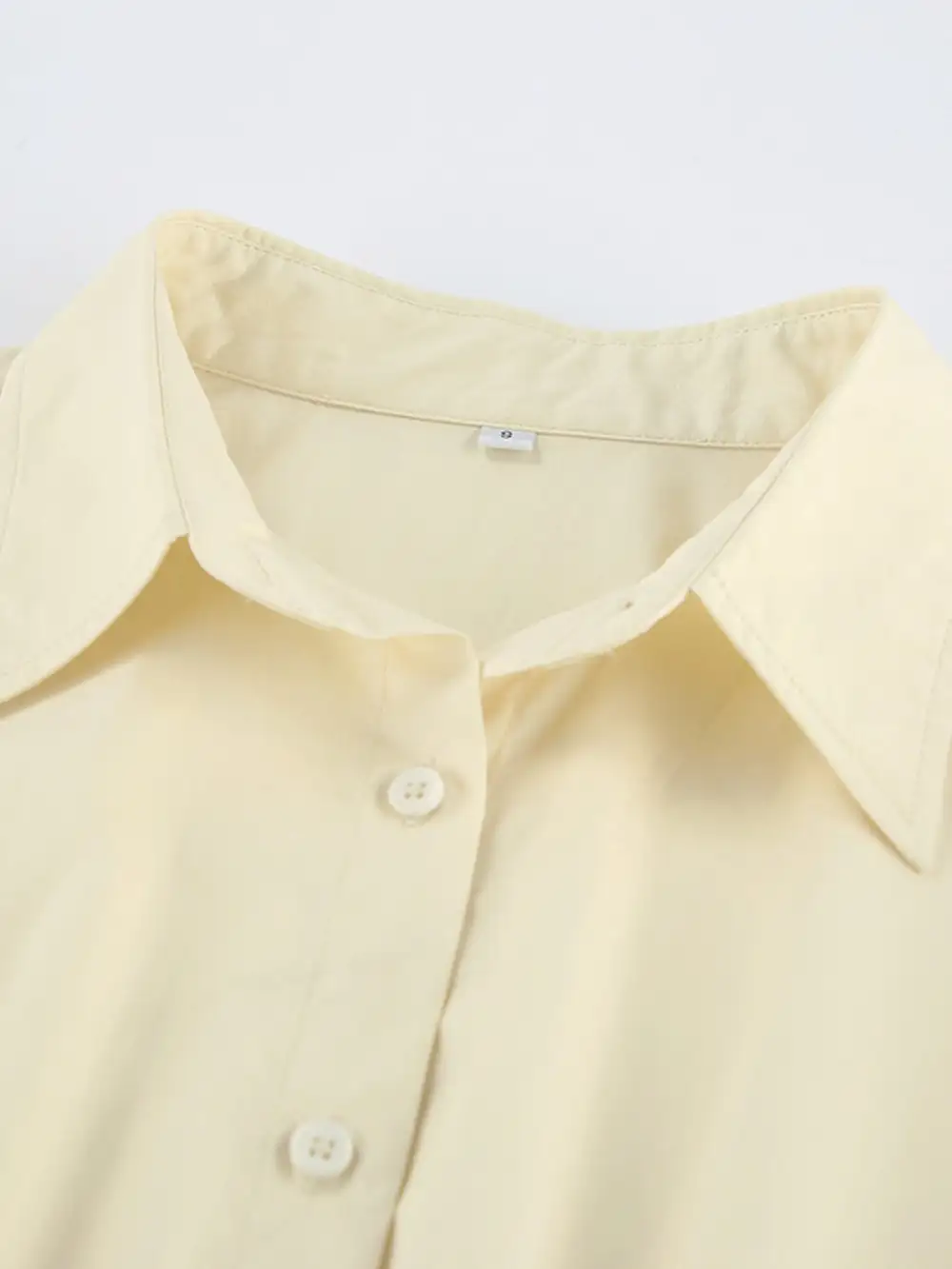 Polished Detail Button Front Dress