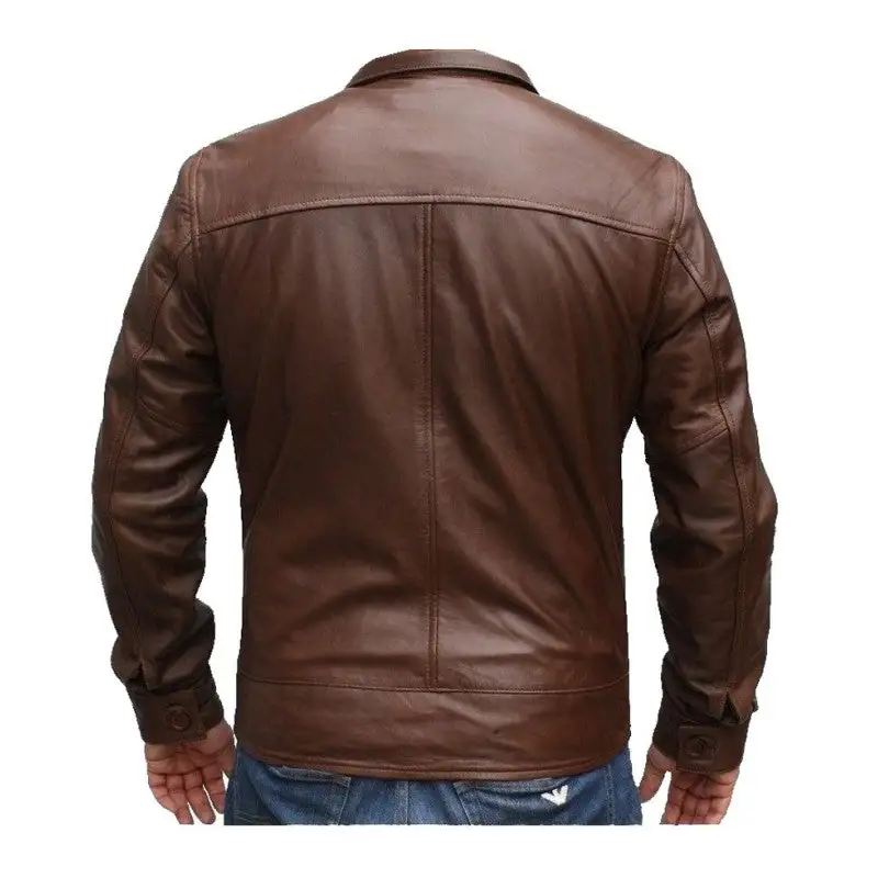 Refined Essential Leather Jacket