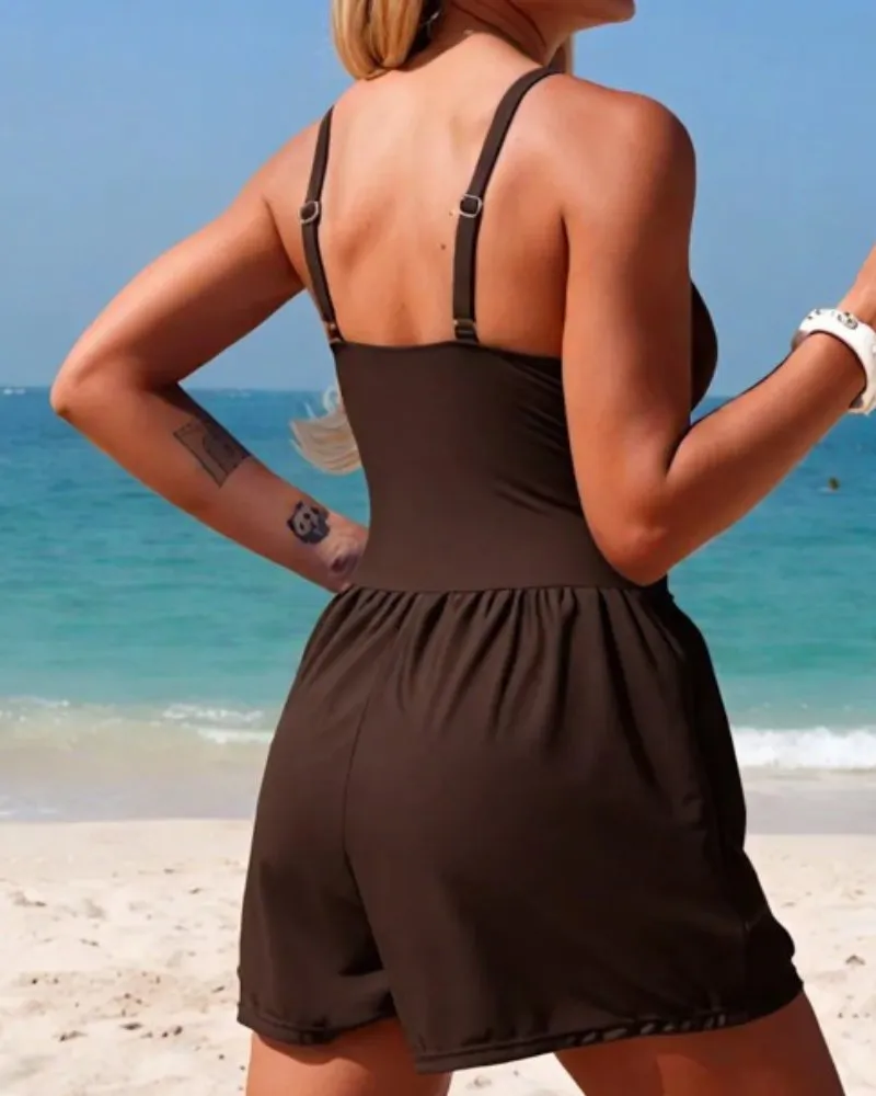 Tropical Swimsuit For Beach Days