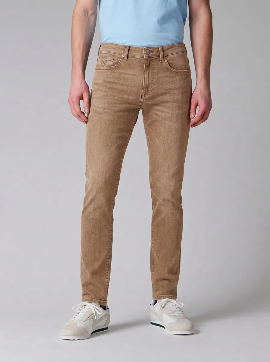 Men's Contemporary Everyday Slim Fit Stretch Denim Jeans