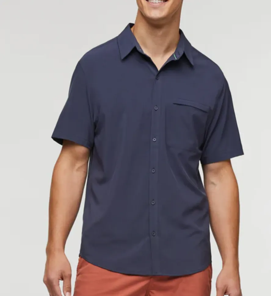 Galactic Pattern Men's Button Up Shirt