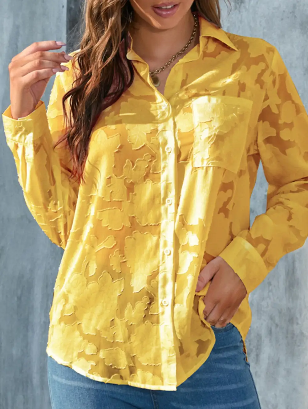 Loose Oversized Hollow Shirt