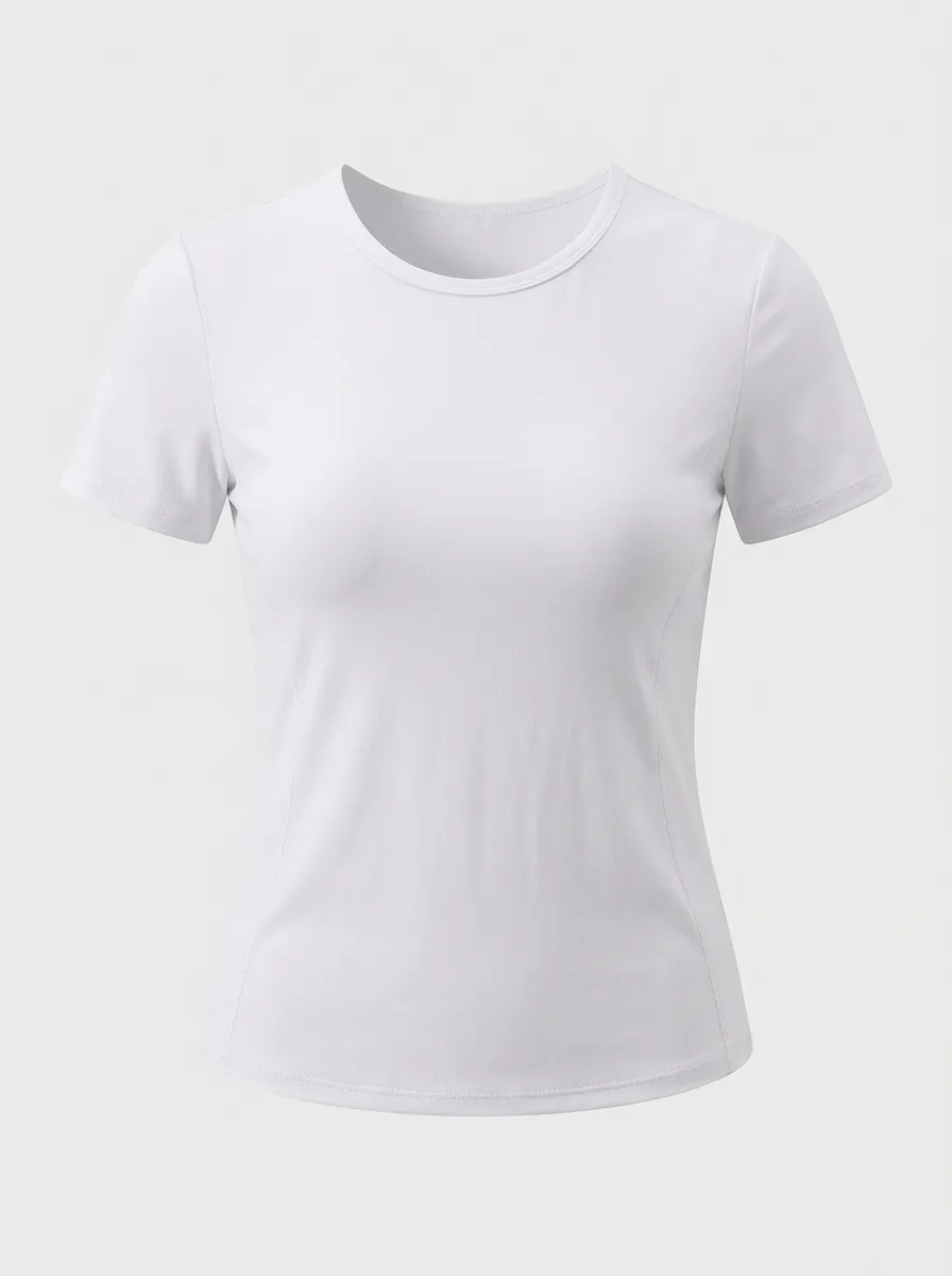 Women's Tailored Crewneck Short Sleeve Tee
