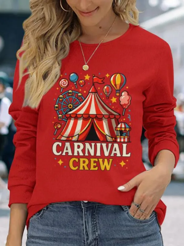 Circus Tent Printed T-Shirt