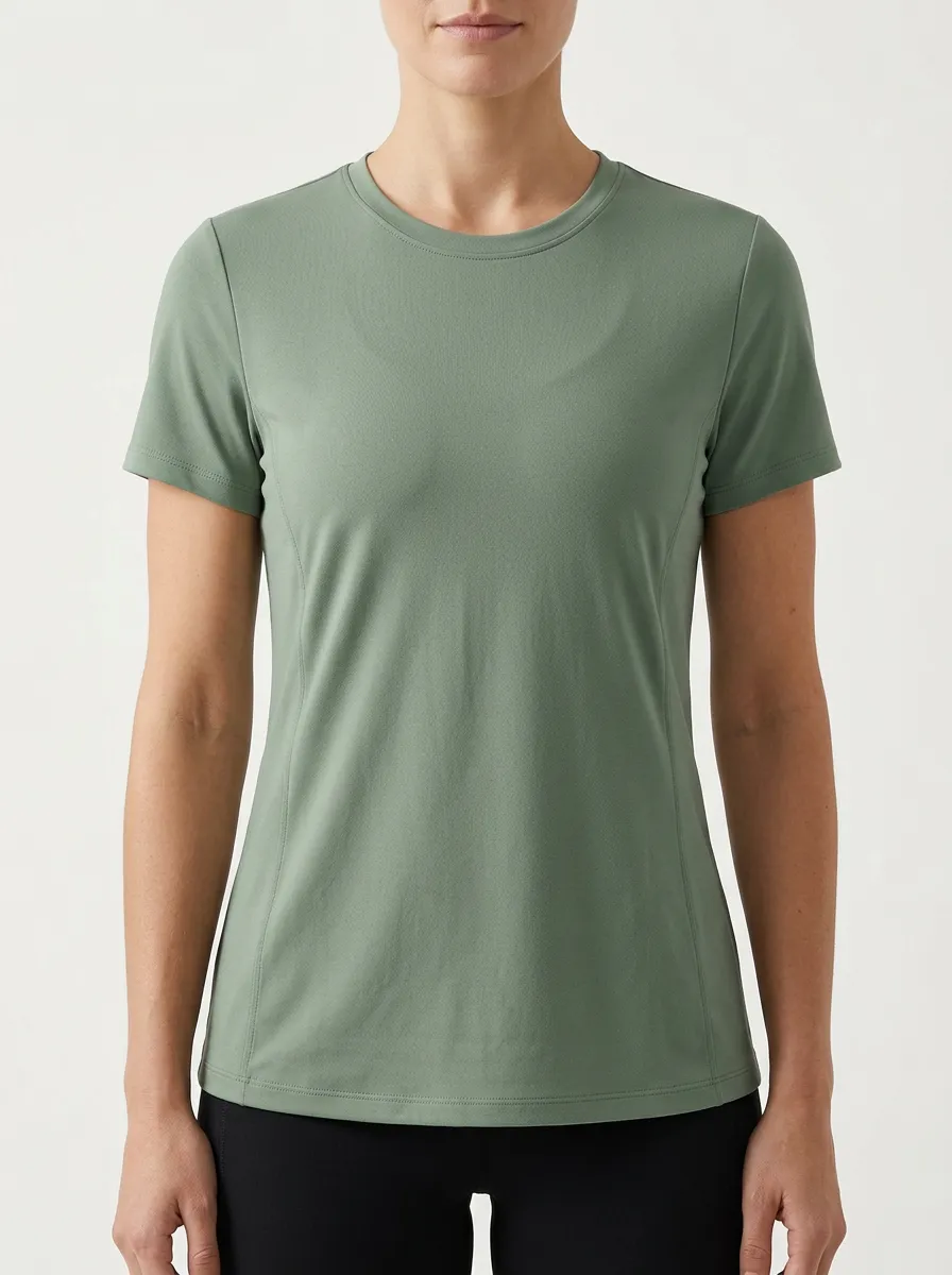 Women's Streamlined Paneled Performance T-Shirt