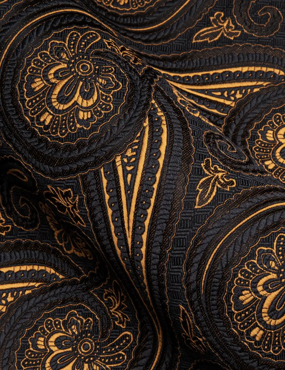 Refined Paisley Button Down Casual Dress Shirt