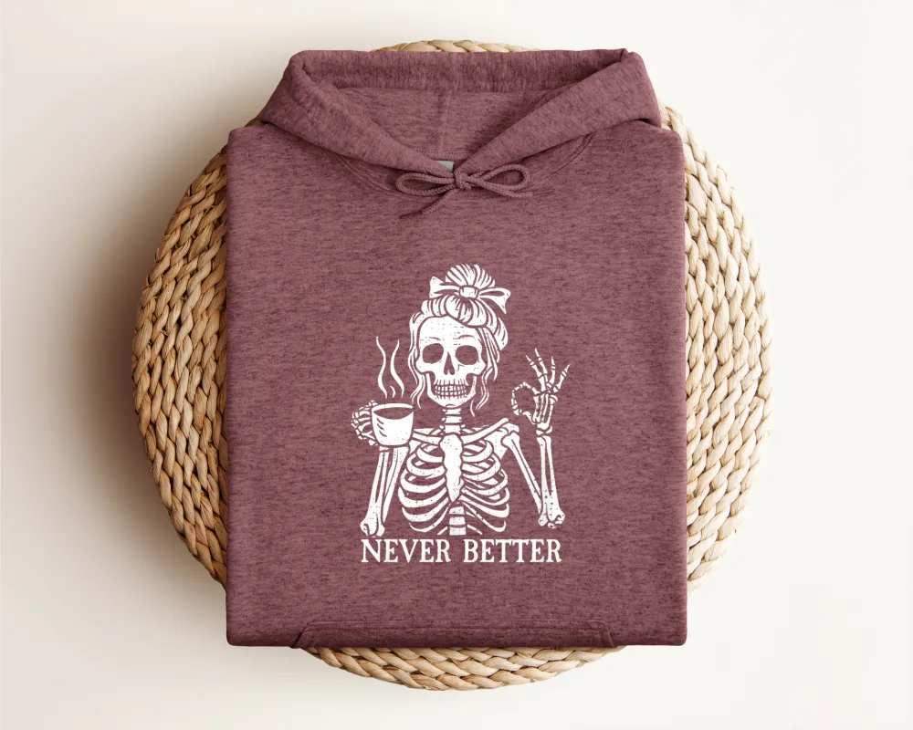 Easy Mood Graphic Pullover Hoodie