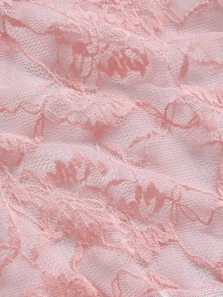 Heart Lace Garter Lingerie Set