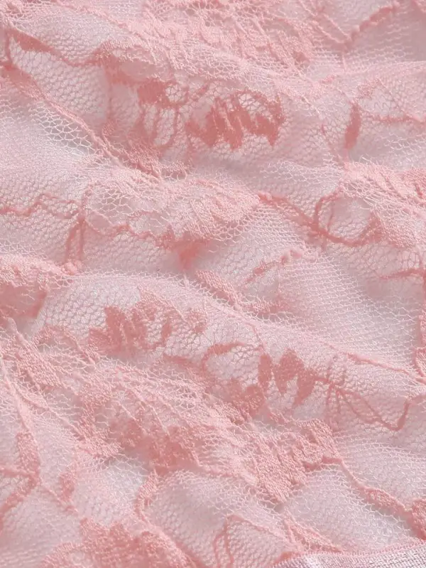 Heart Lace Garter Lingerie Set
