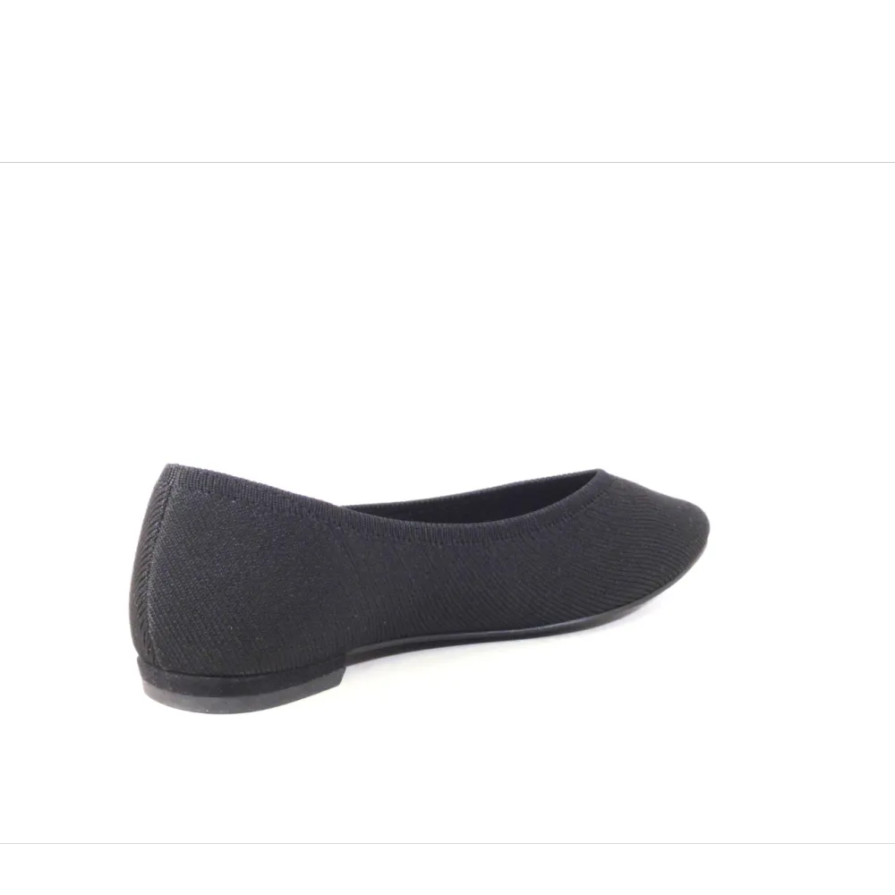 Stretch Knit Ballet Flats