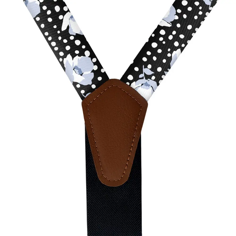Whitman Floral Pattern Suspenders