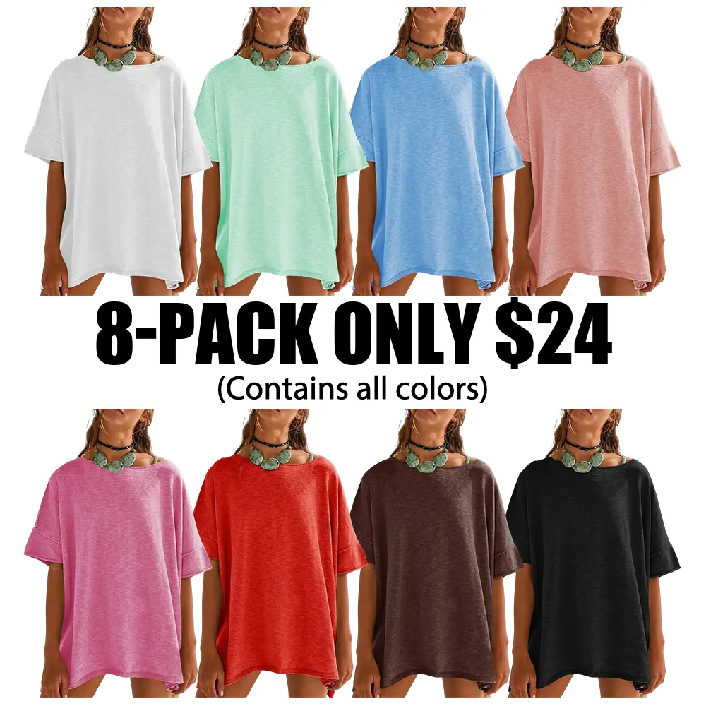 Women's Loose-Fit Drop-Shoulder T-Shirt