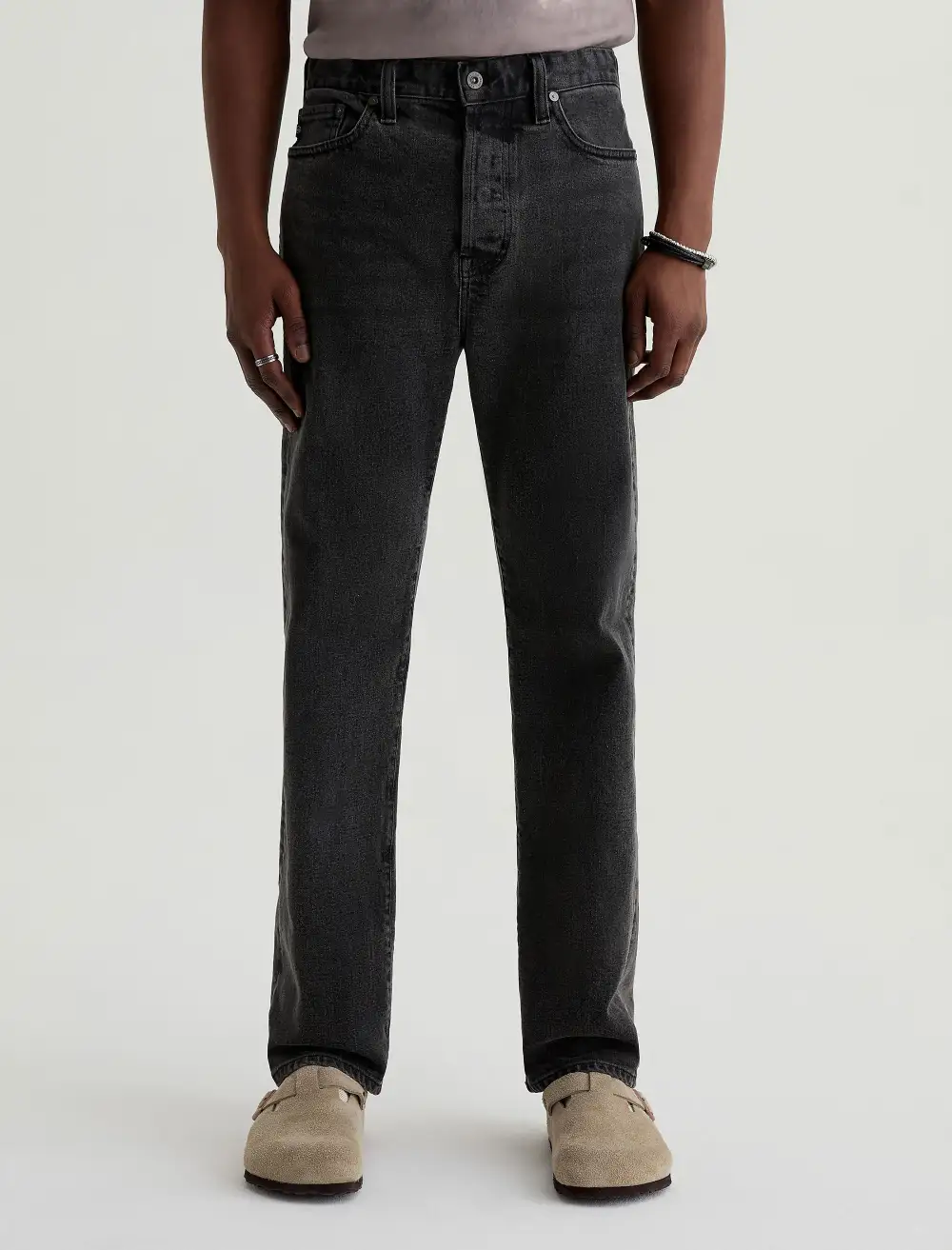 Men's Straight Leg Stretch Denim Jeans