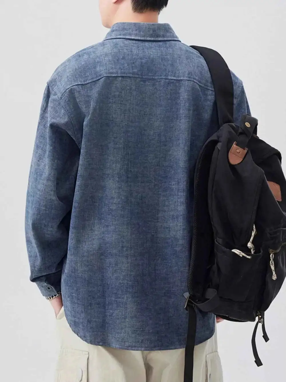 Easywear Button Up Long Sleeve Shirt