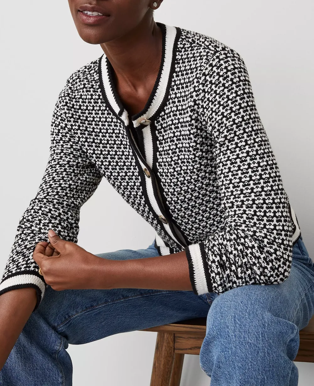 Geo Stitch Jacket