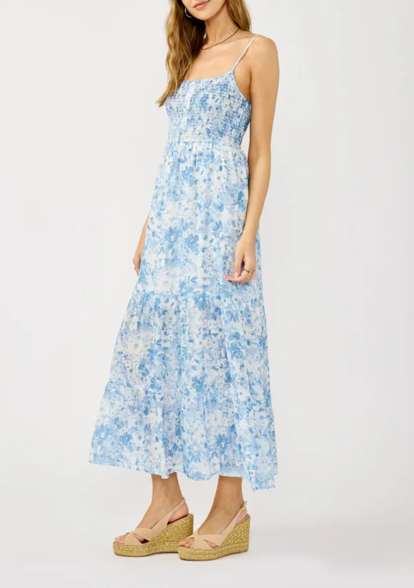 Floral Print Maxi Cami Dress