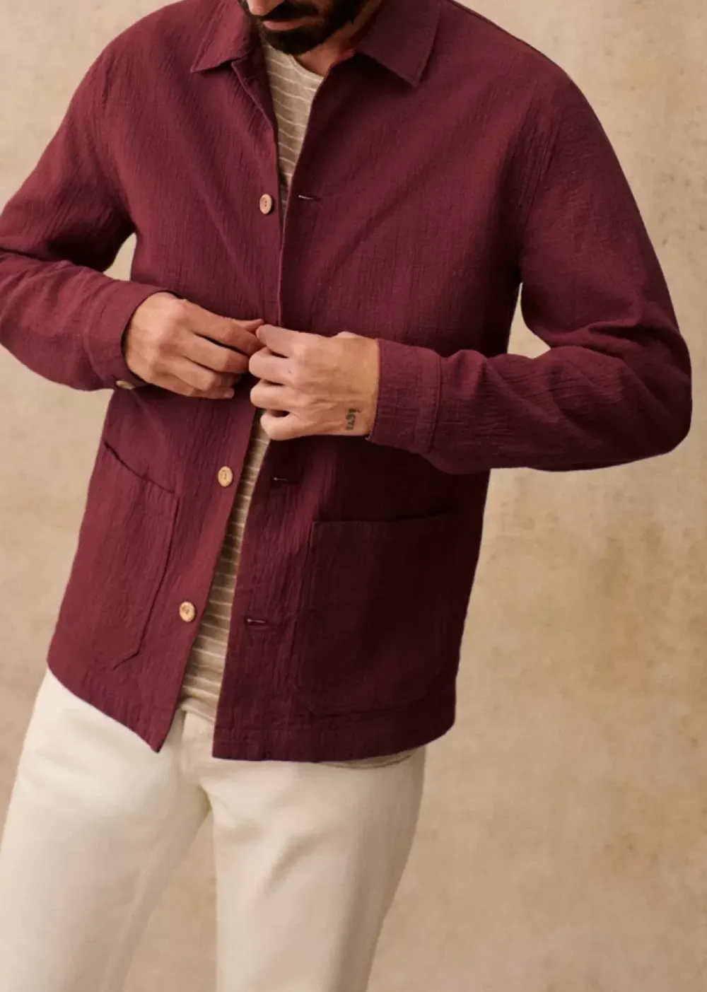 Lapel Texture Jacket