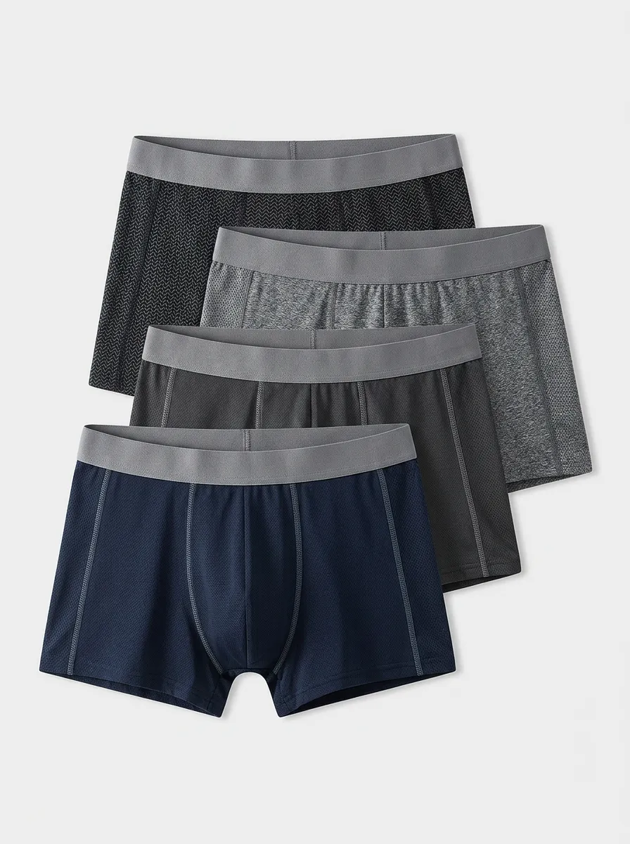 Comfort Easy Fit Four Pack Briefs