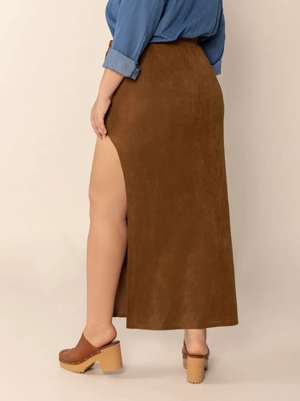 Ruffle Trim Ruffled Skirt