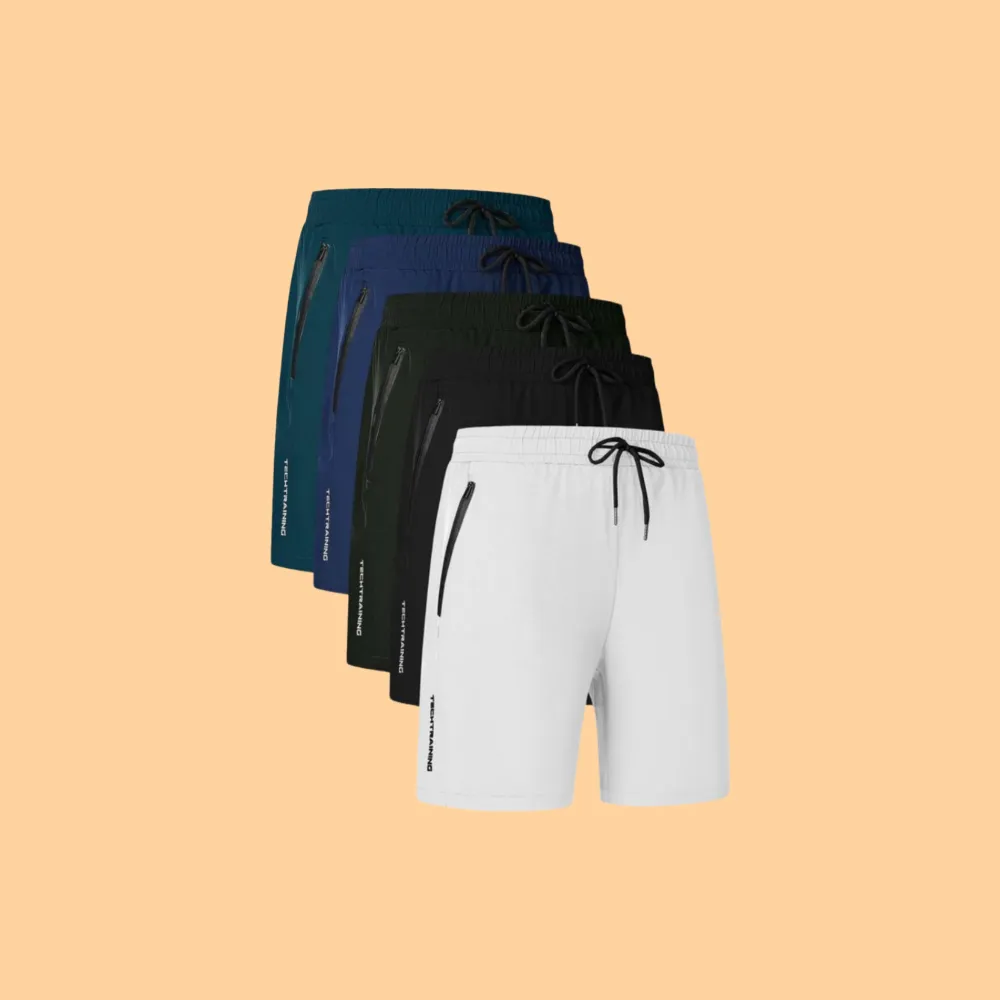 Breathable Casual Shorts with Pockets for Men(Less than $4 each!)